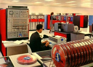 An IBM System 360 Mainftame Computer System