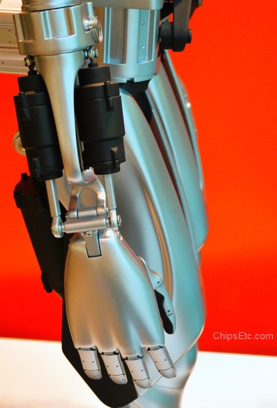Tesla bot Optimus Robot hands legs arms body