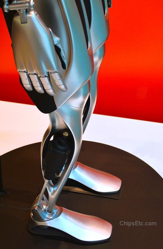 Tesla bot Optimus Robot hands legs feet