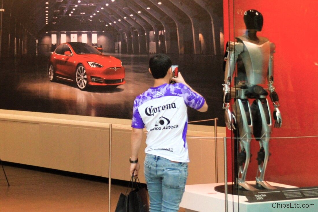 Tesla Optimus Robot bot