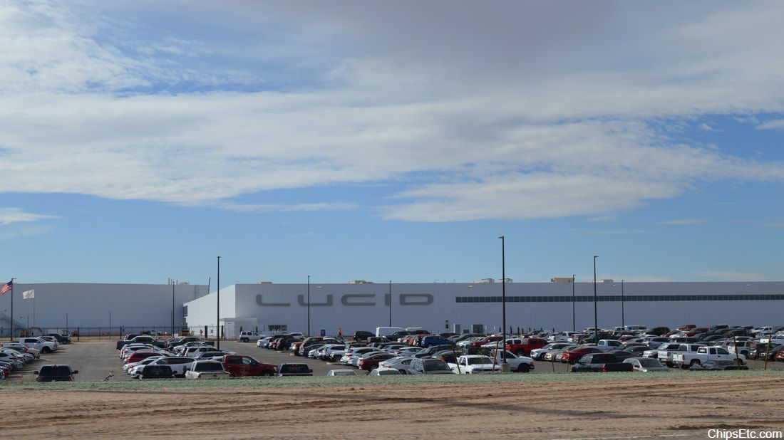 Lucid Motors EV assembly plant in arizona