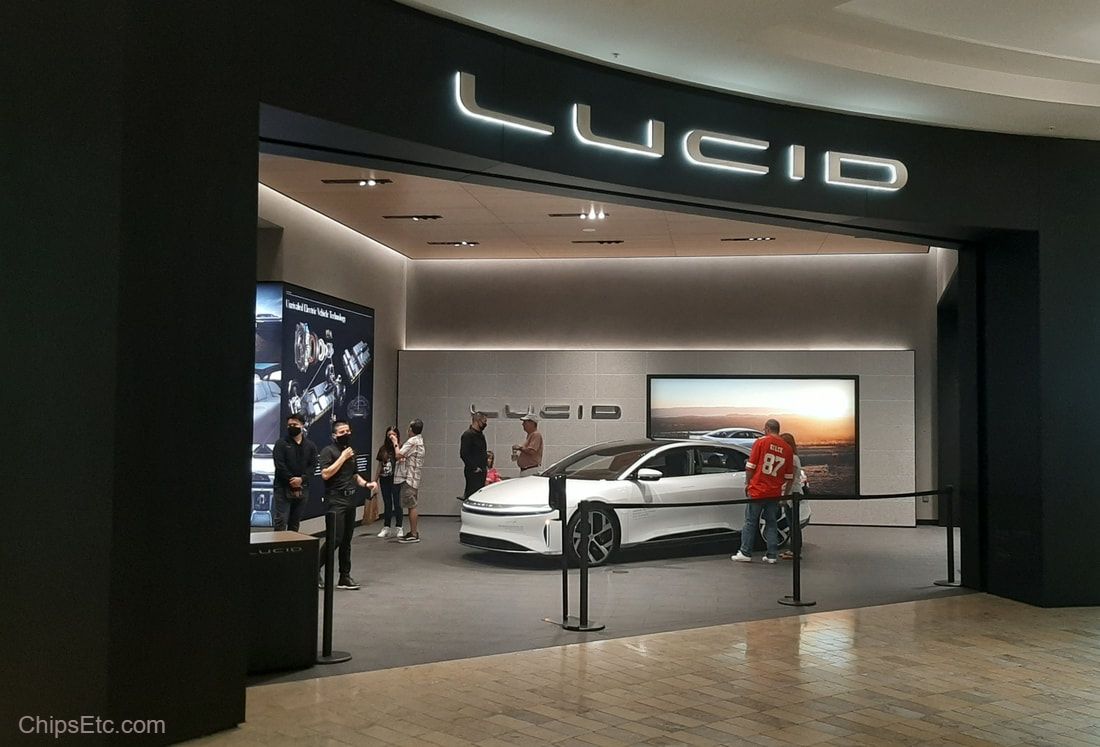 Lucid Motors showroom