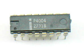 Intel P4004 CPU