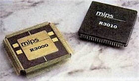MIPS R3000 & R3100 RISC chips