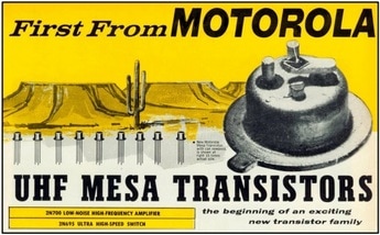 Motorola early transistors