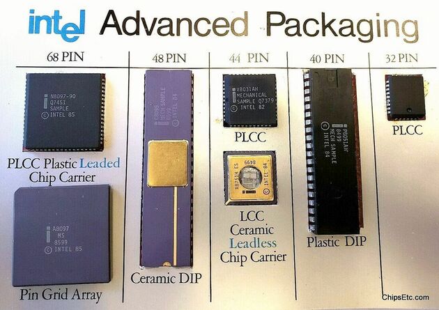 intel chip package types