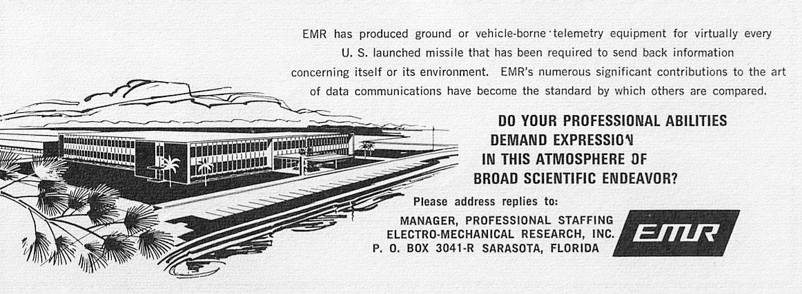 EMR Electro-Mechanical Research 1960s