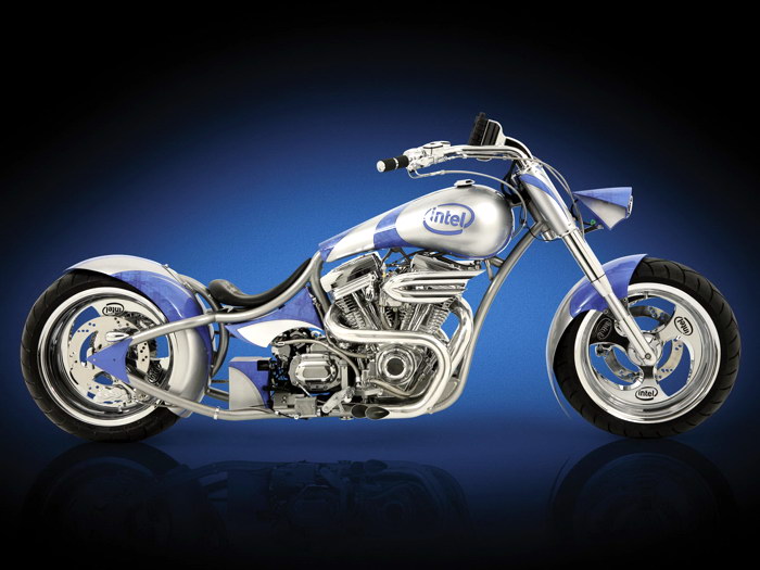 Intel OCC custom concept motorcycle