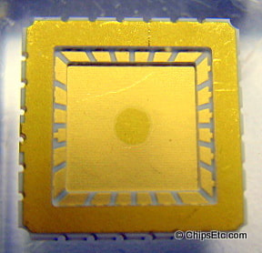 Gold and Ceramic Chip Packaging