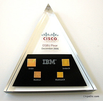 CISCO IBM ASIC switching chips for Pixar