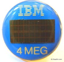 IBM 4 MEG memory chip