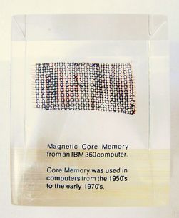 IBM 360 magnetic core memory