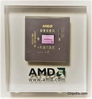 AMD Athlon CPU paperweight
