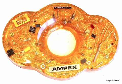 ampex electronics Paperweight