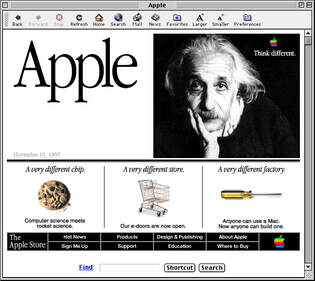 early apple computer website 1990s