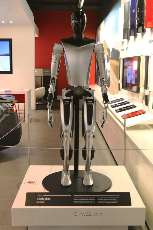 PictureTesla Optimus Bot Robot