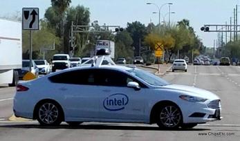 Intel, Autonomous car, Self Driving Car