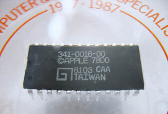 Apple II computer ROM chip