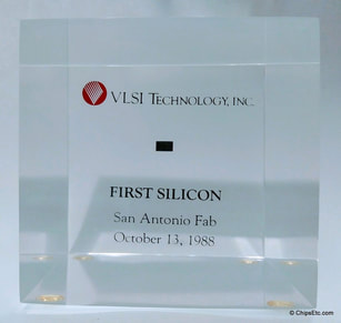 VLSI Silicon Integrated Circuit chip
