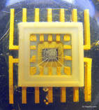 early integrated circuit ceramic and gold