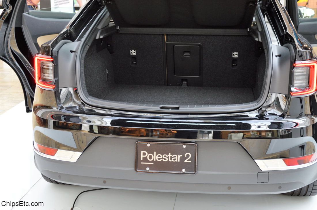 Polestar 2 rear cargo trunk