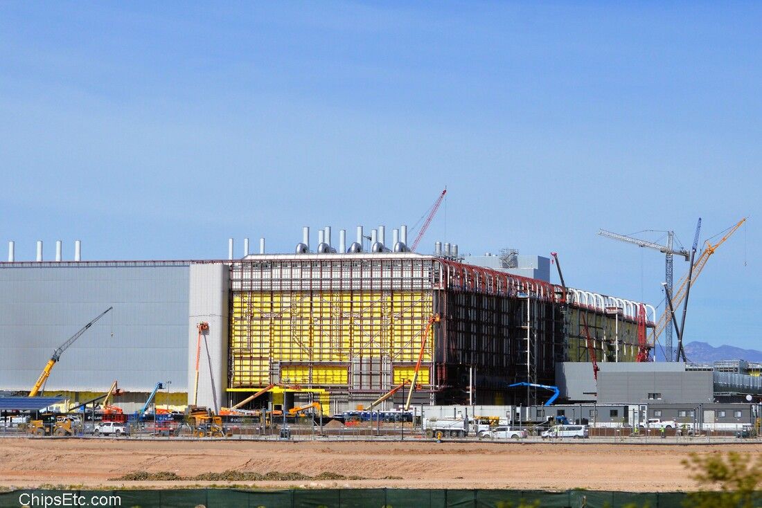 TSMC semiconductor factory Arizona construction