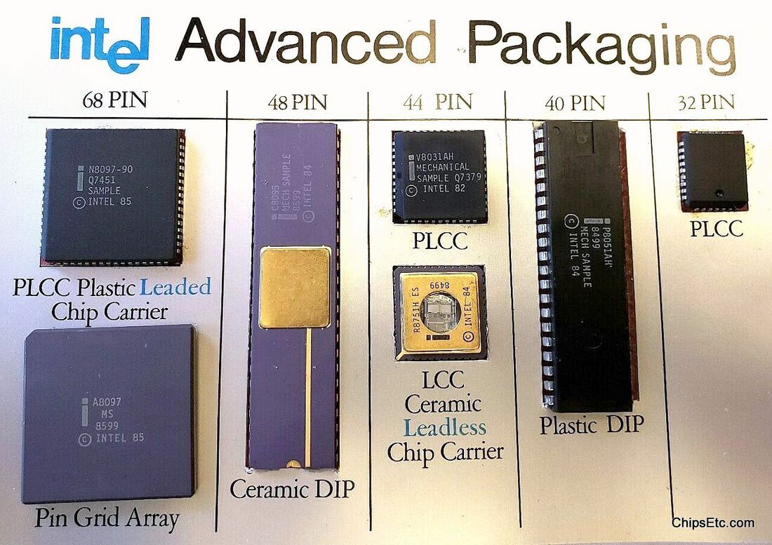 Vintage and Rare Intel C4308 