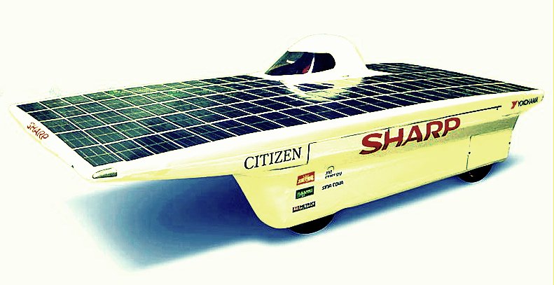Sharp Electronics Solar Powered Car