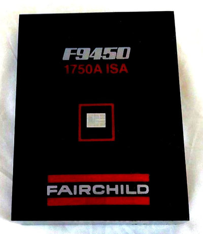 Fairchild computer chip paperweight
